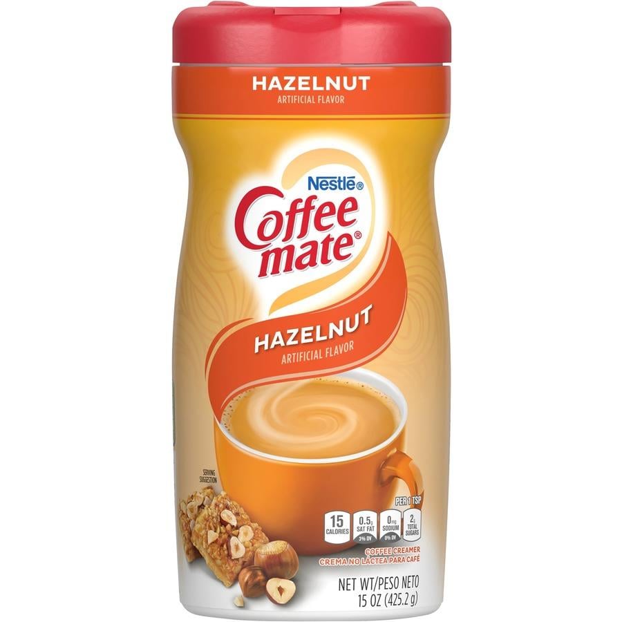 Coffee, Tea & Accessories; Creamer Type: Liquid; Container Size: 0.38 oz;  Container Type: Mini Cups; Flavor: Hazelnut