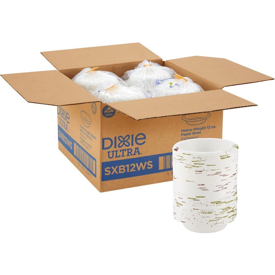 6 pack) Dixie Ultra Disposable Paper Bowls, 20 Ounce, 50 Count 