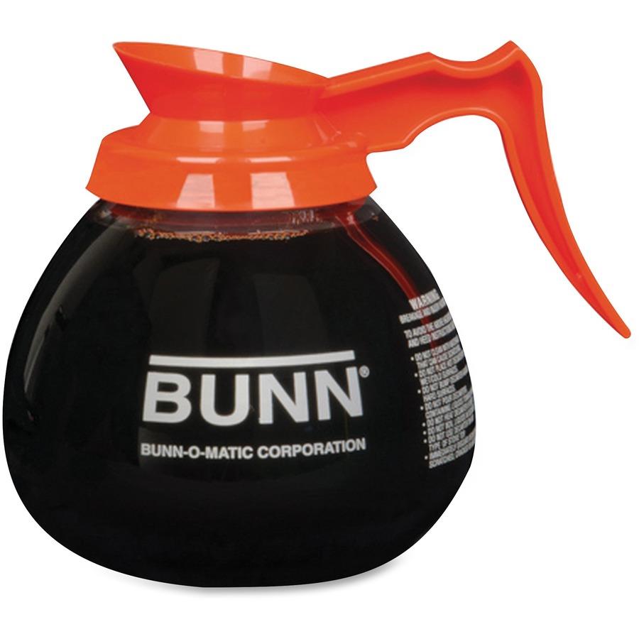 Bunn 1.9 Liter Orange/Steel Thermal Coffee Carafe