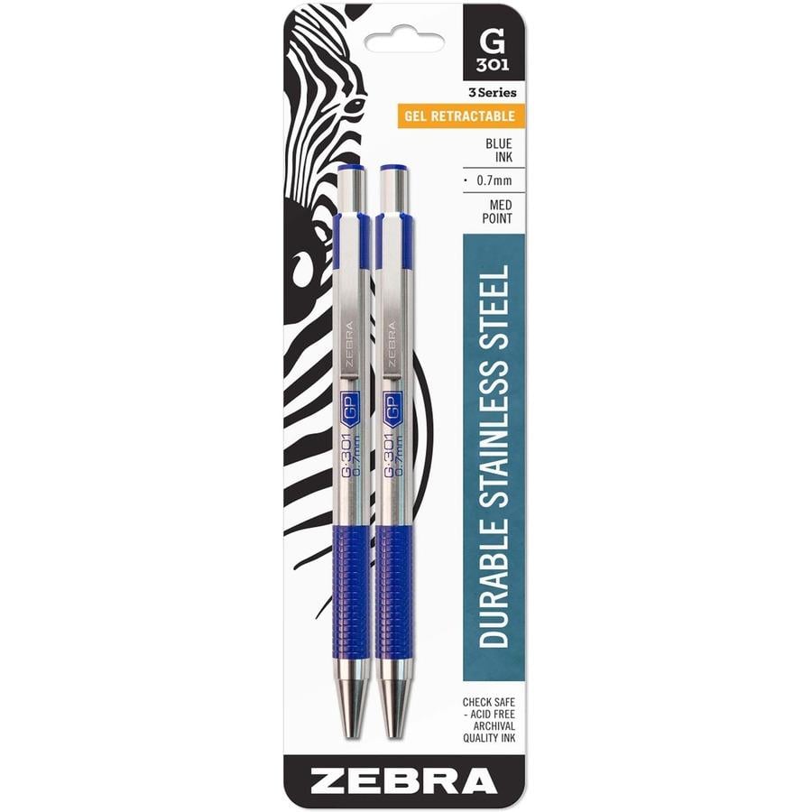 Sharpie Gel Pen 1mm 2pk Blue