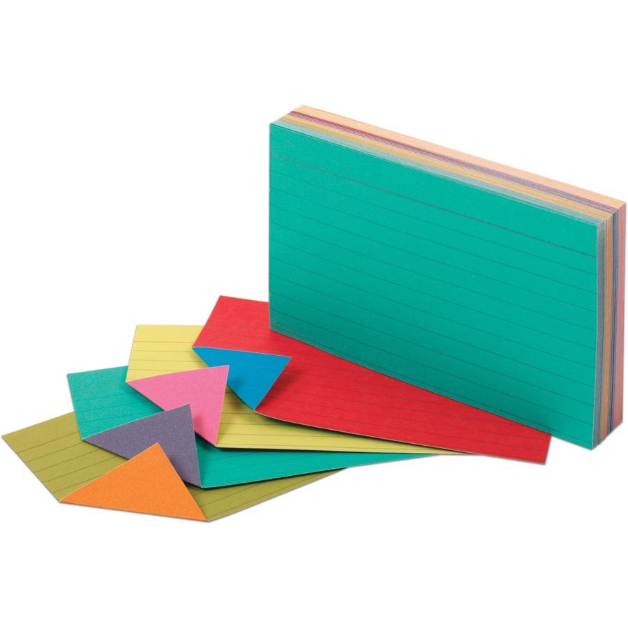 Poly Index Card Guides- A-Z or Monthly, 4x6, 5 Tab, Assorted