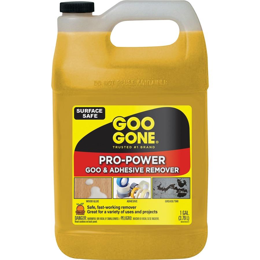 Goo Gone 1-Gal Pro-Power Remover - Liquid - 128 fl oz (4 quart) - Citrus  Scent - 4 / Carton - Orange - ICC Business Products