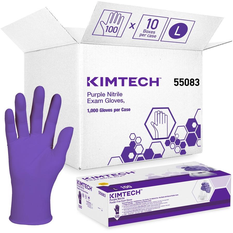 Curad Powder-free Nitrile Disposable Exam Gloves - Large Size - Full-Textured Design - Blue - Latex-free, Non-sterile, Chemical Resistant - For Medical - 150 / Box - 9.50 Curad Powder-free Nitrile Disposable Exam Gloves - Large Size - Full-Textured Design - Blue - Latex-free, Non-sterile, Chemical Resistant - For Medical - 150 / Box - 9.50