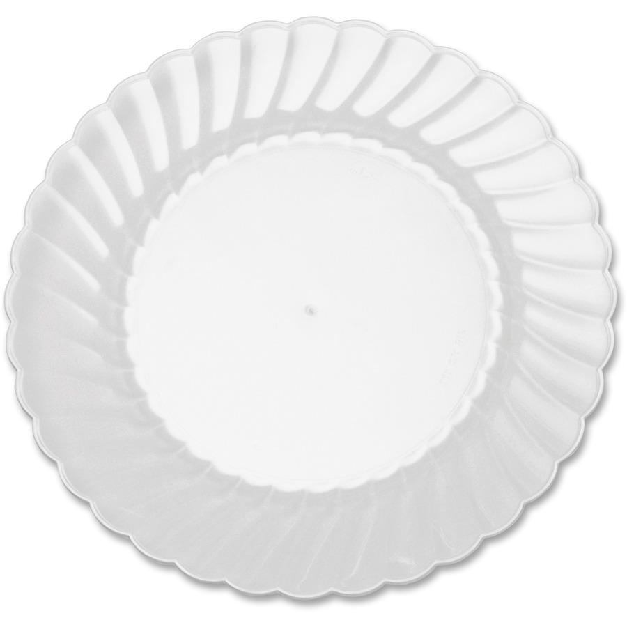 Dixie 9 Economy White Paper Plates