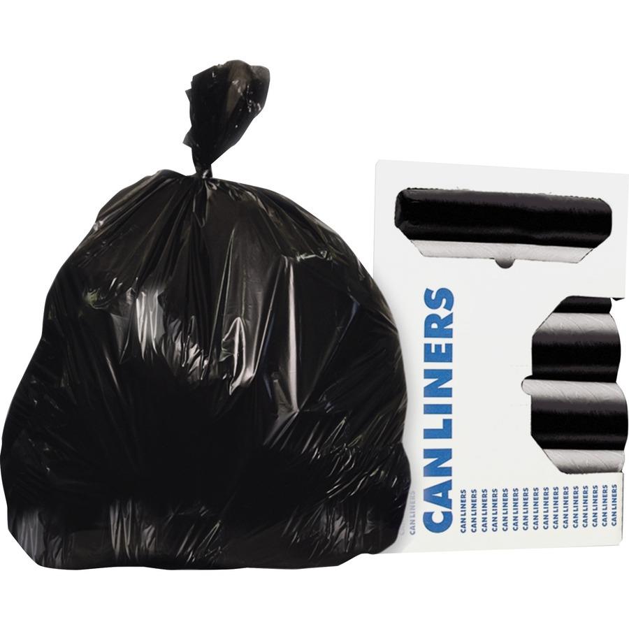 Lavex 56 Gallon 20 Micron 43 x 48 High Density Janitorial Can Liner / Trash  Bag - 150/Case