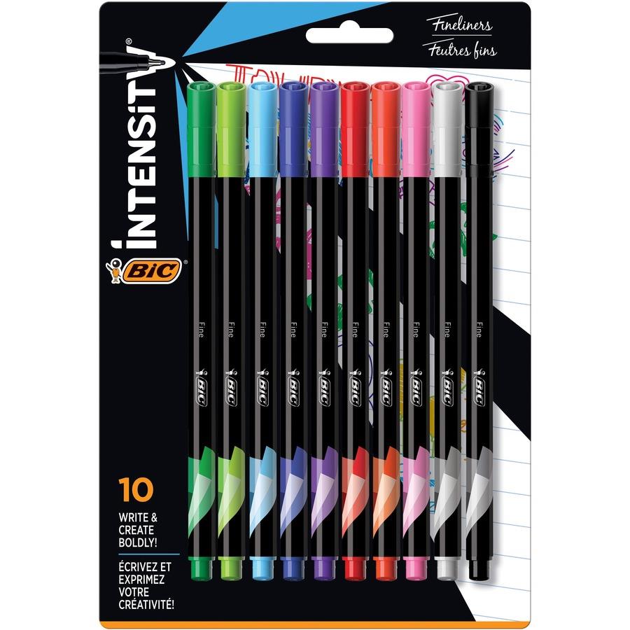  SHARPIE Felt Tip Pens, Fine Point (0.4mm), Black, 12