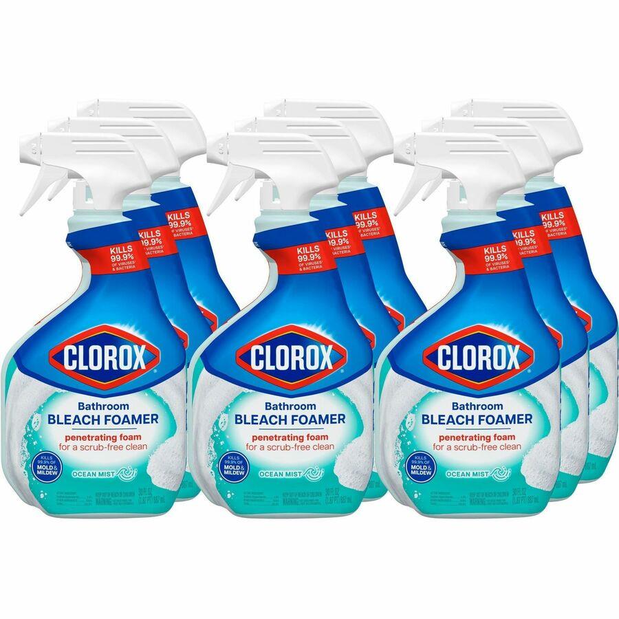 Clorox Disinfecting Bathroom- Bleach Free 30-fl oz Liquid Multipurpose  Bathroom Cleaner in the Multipurpose Bathroom Cleaners department at