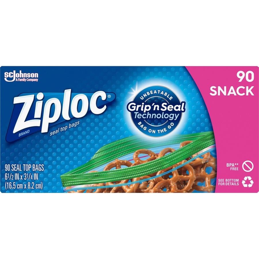 Snack size 2025 ziploc bags uk