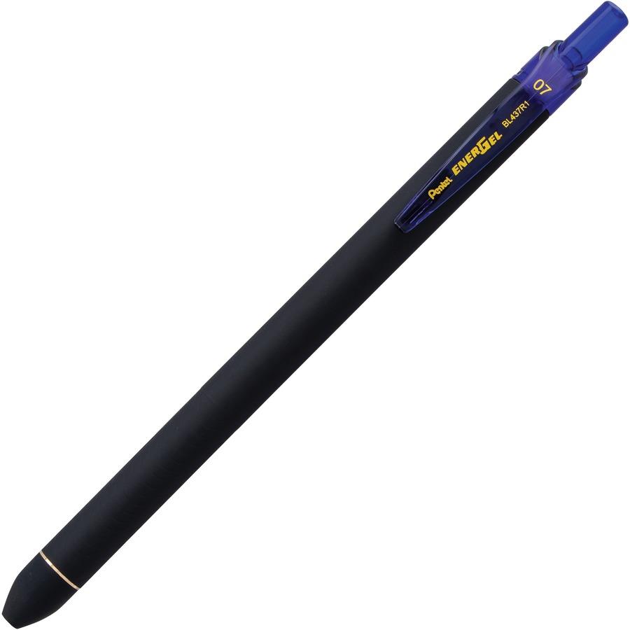 EnerGel 0.7mm Retractable Pens - 0.7 mm Pen Point Size - Retractable - Blue Liquid Gel Ink Ink - Rubberized Barrel - 1 Dozen EnerGel 0.7mm Retractable Pens - 0.7 mm Pen Point Size - Retractable - Blue Liquid Gel Ink Ink - Rubberized Barrel - 1 Dozen
