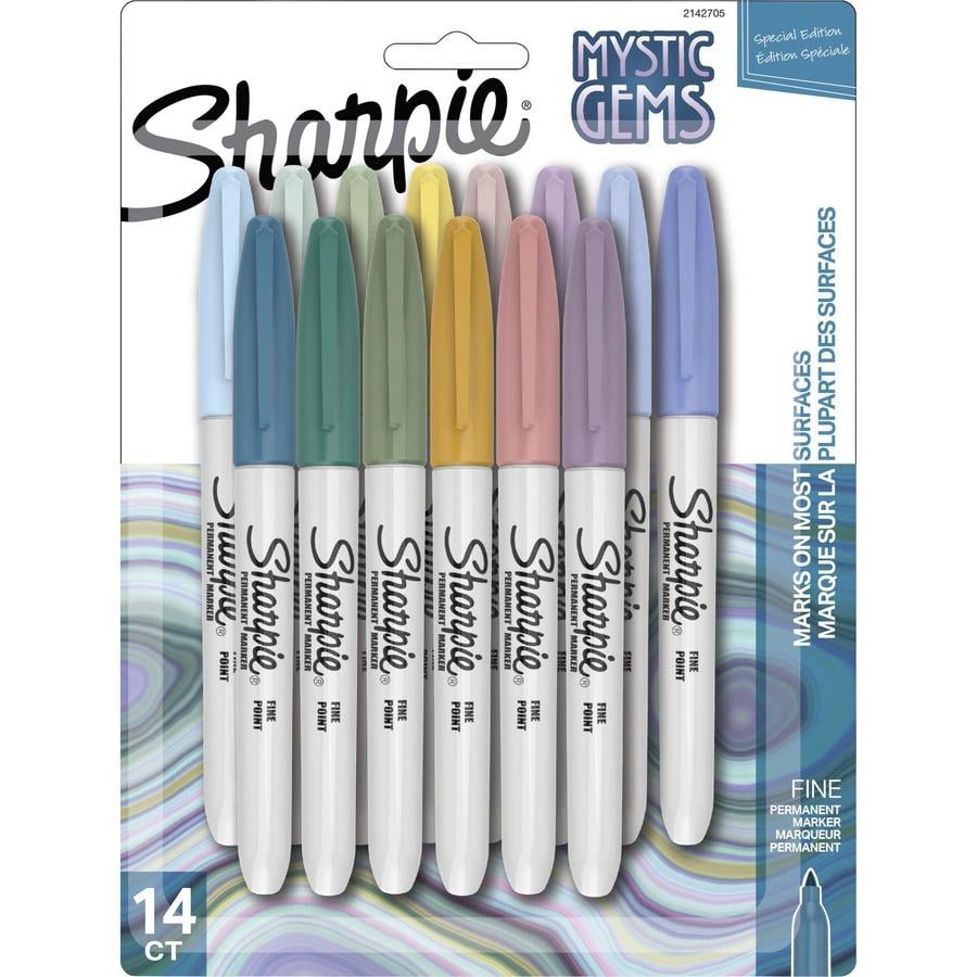 Sharpie Mystic Gems Fine Point Permanent Markers - 12 ct