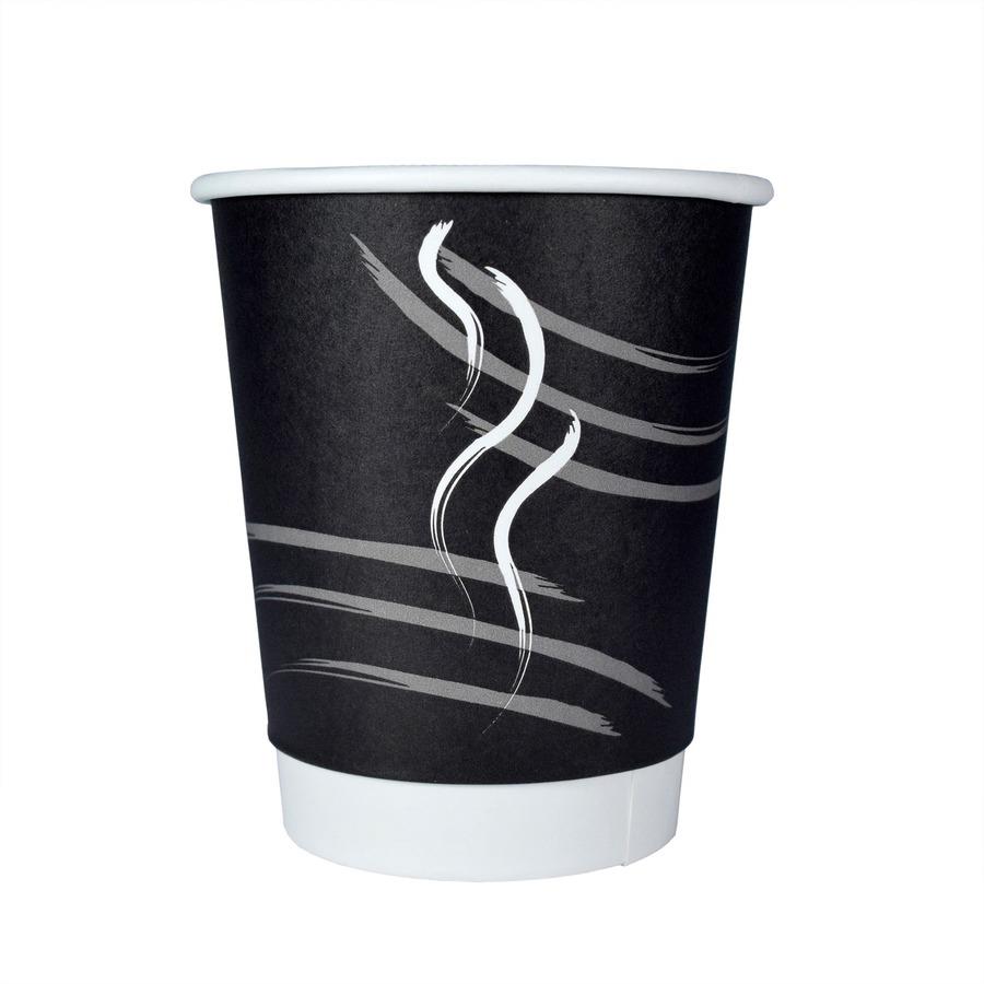 DART 8 Oz White Disposable Coffee Foam Cups Hot and Cold Drink Cup, 100  Count (Pack of 1)