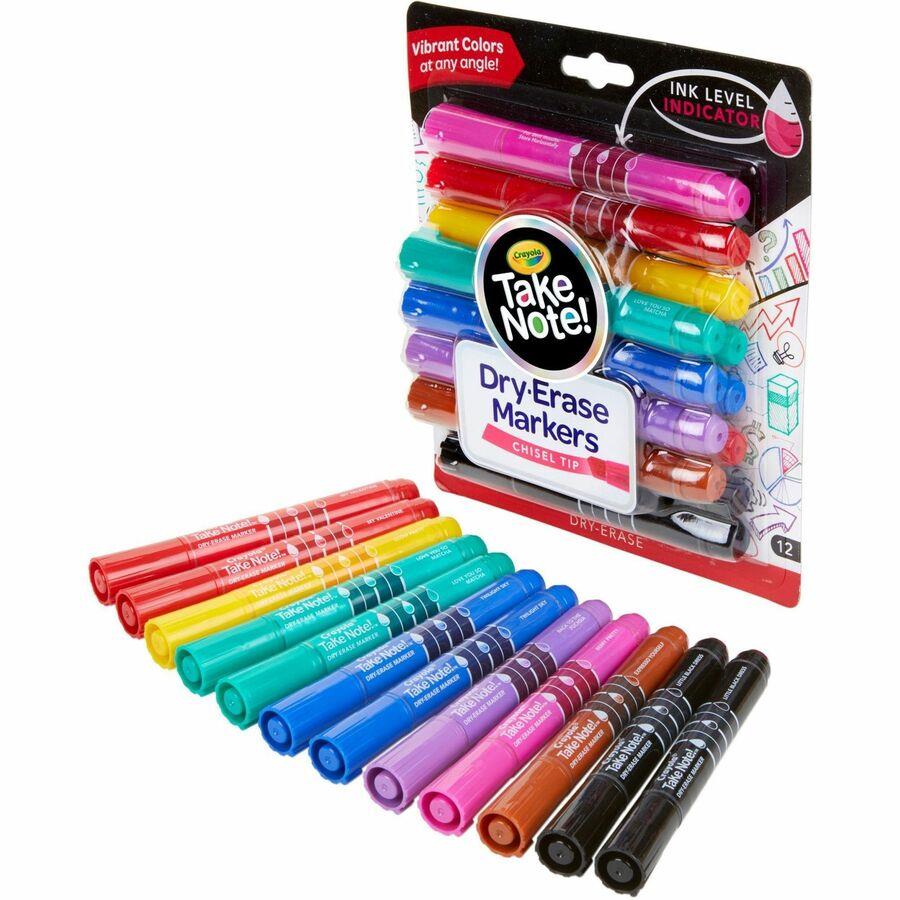 Crayola Brush Detail Dual Tip Markers Ultra Fine Marker Point