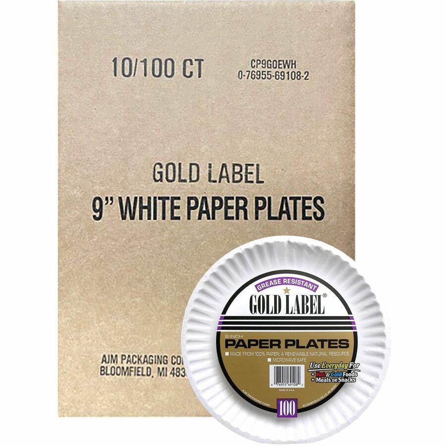 Dixie Basic 12 oz Lightweight Disposable Paper Bowls by GP Pro Microwave  Safe White Paper Body 125 Pack - Office Depot
