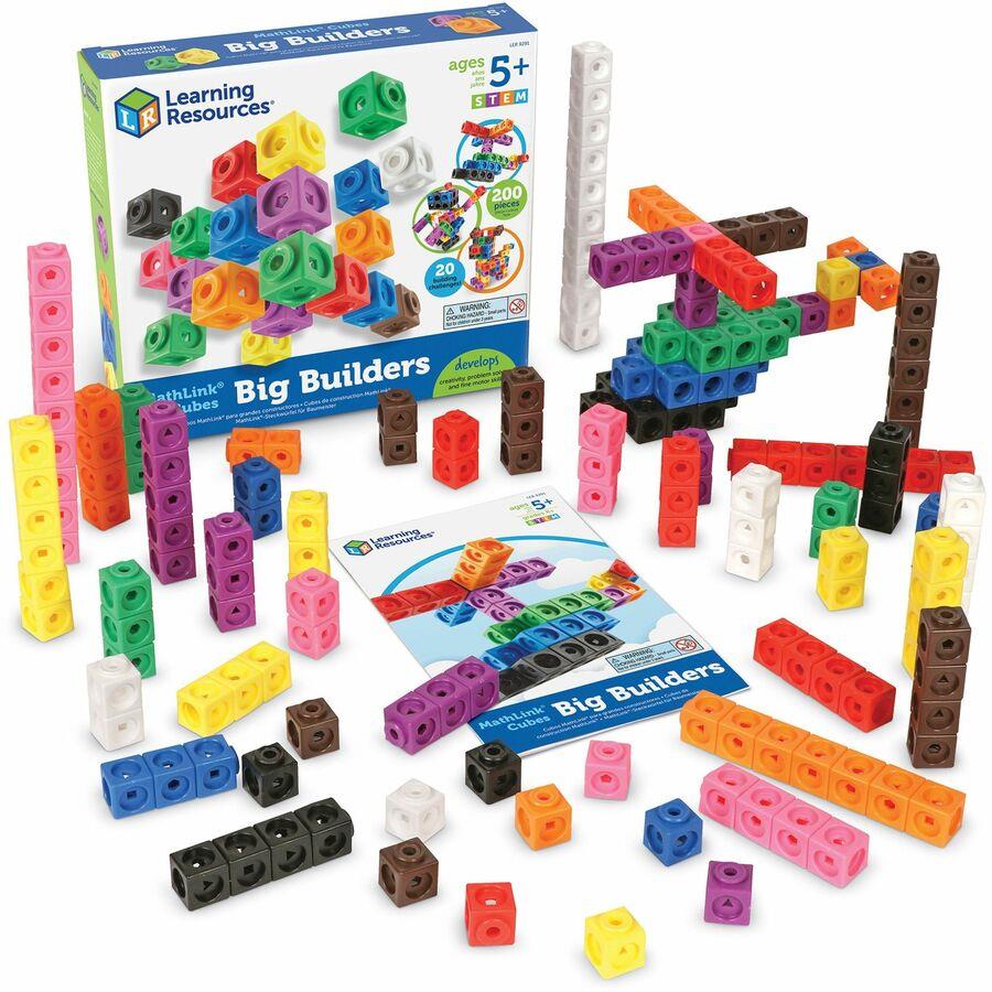 Learning Resources MathLink Cubes (Set of 100)