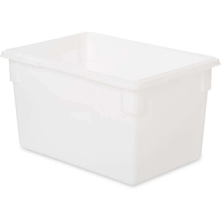 Rubbermaid Commercial 21-1/2G White Food Storage Box - 86 quart Food  Container - Plastic - Dishwasher Safe - White - 6 Piece(s) / Carton - ICC  Business Products
