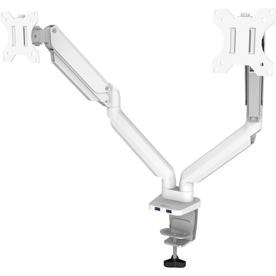 Fellowes Platinum Series Dual Monitor Arm - White - 2 Display(s
