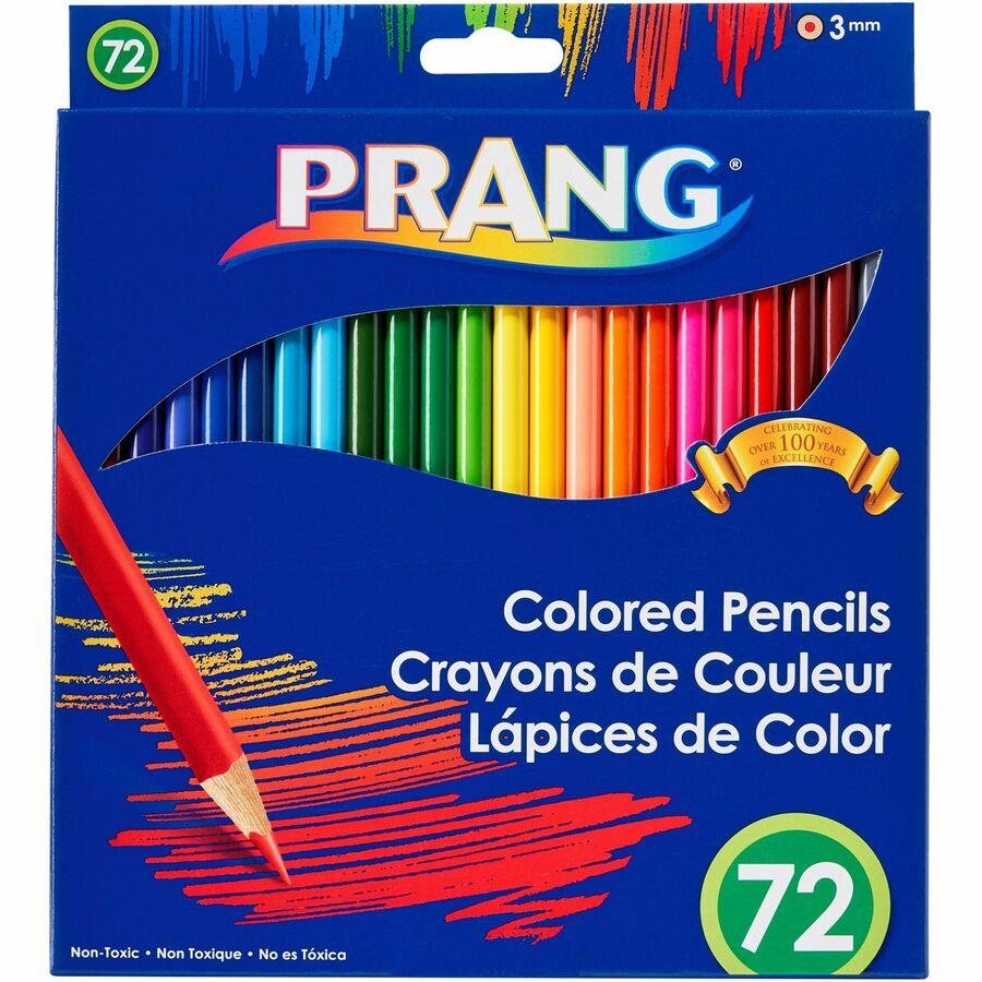 Scholar Colored Pencil Set, 3 mm, 2B, Assorted Lead and Barrel