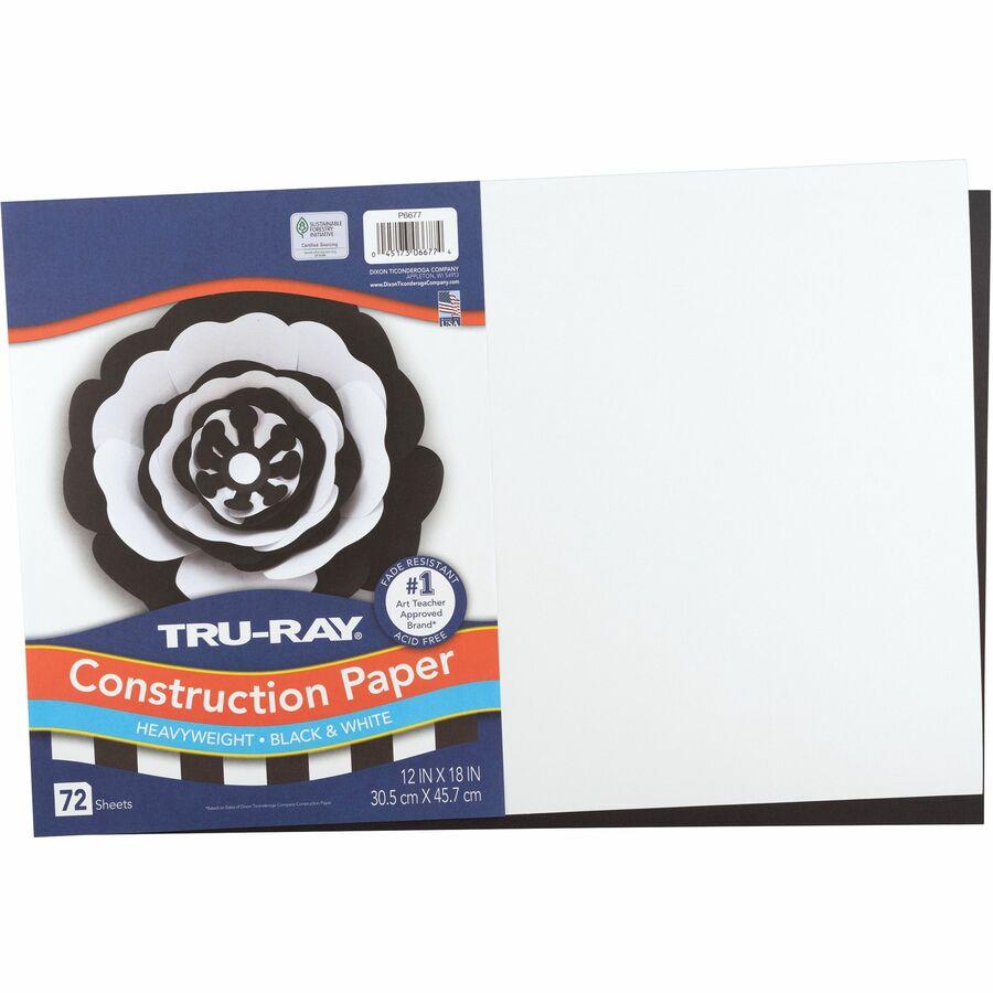 Tru-Ray Construction Paper - Art Project, Craft Project - 12Width x  18Length - 76 lb Basis Weight - 50 / Pack - Almond - Fiber, Sulphite