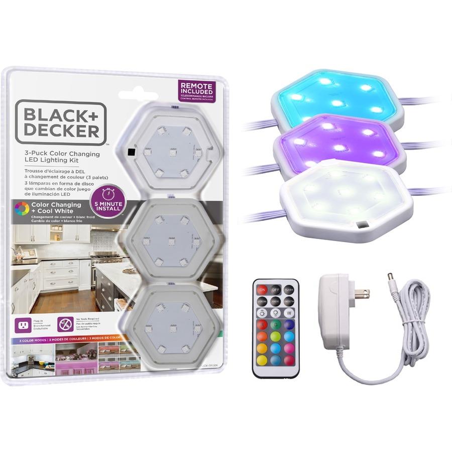 Bostitch LED Puck Light Kit - White