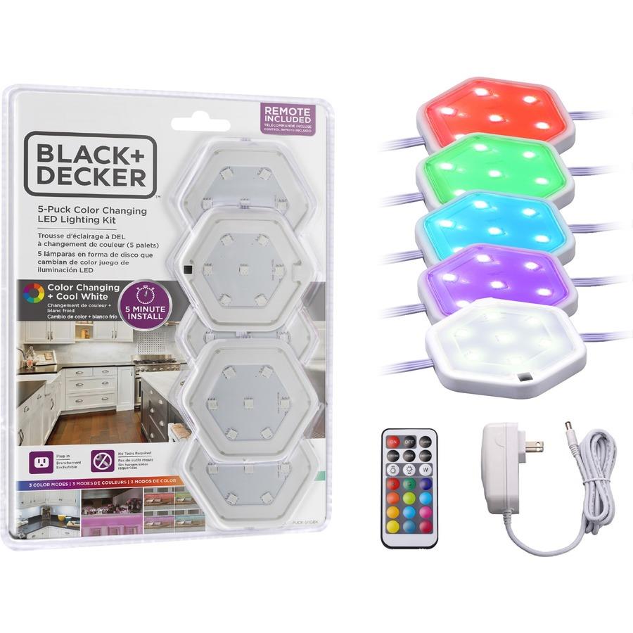 Bostitch LED Puck Light Kit - White