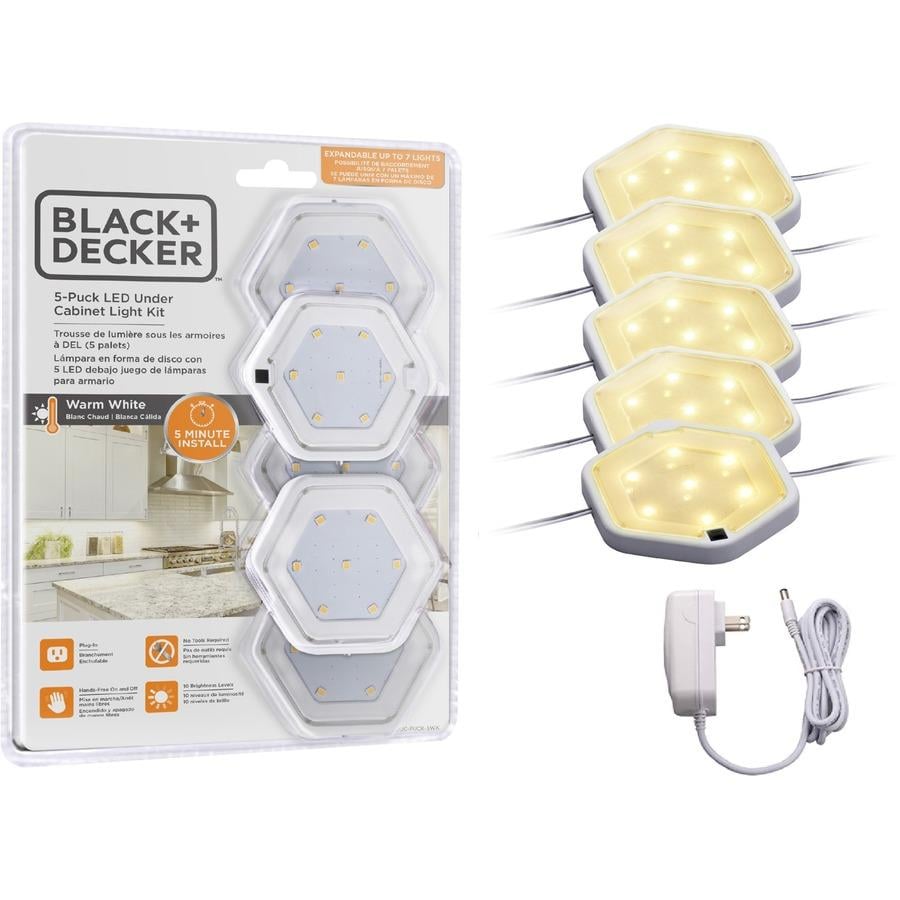 Bostitch LED Puck Light Kit - White - R&A Office Supplies