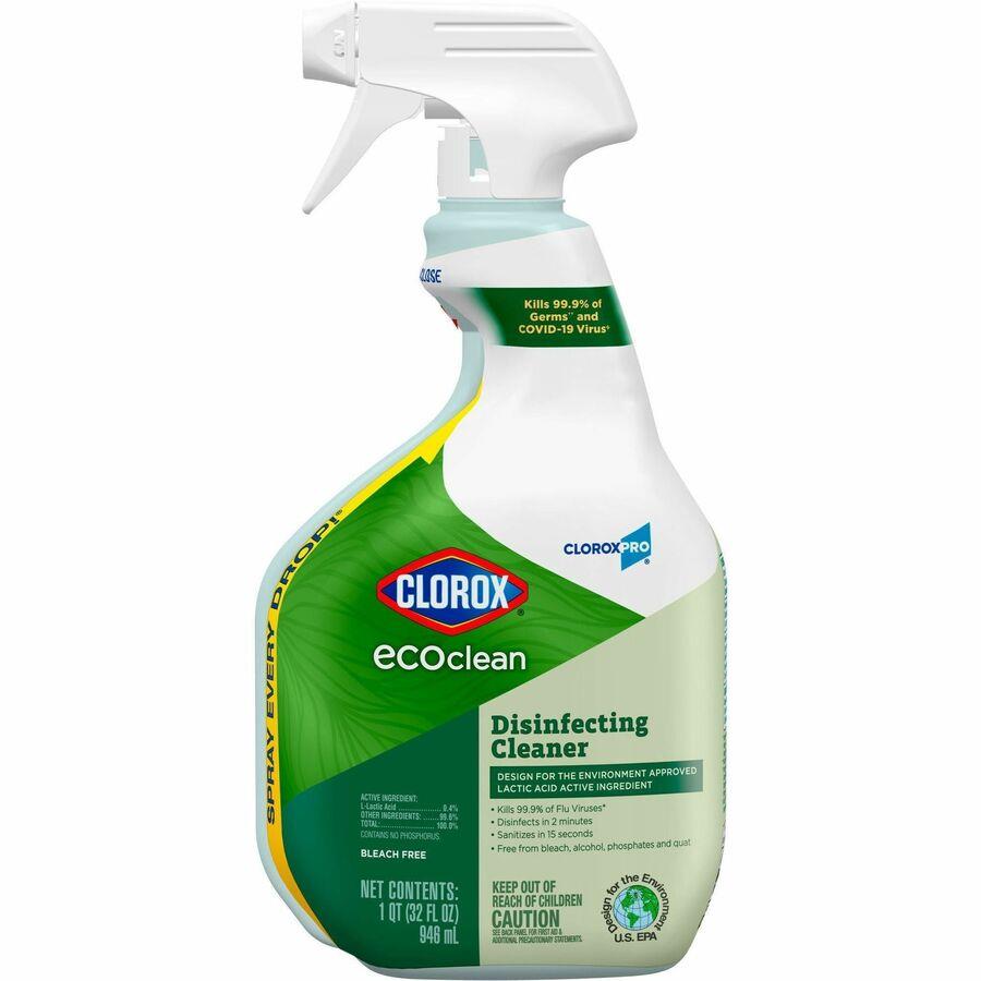Betco Triforce Titan Disinfectant - Concentrate - 67.6 fl oz (2.1 quart) - Fresh Scent - 4 / Carton - Contaminant-free - Orange