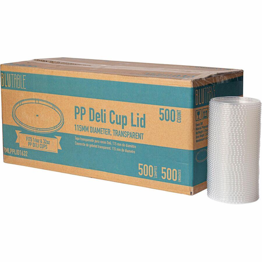 32 oz Plastic Deli Containers - 500 Count