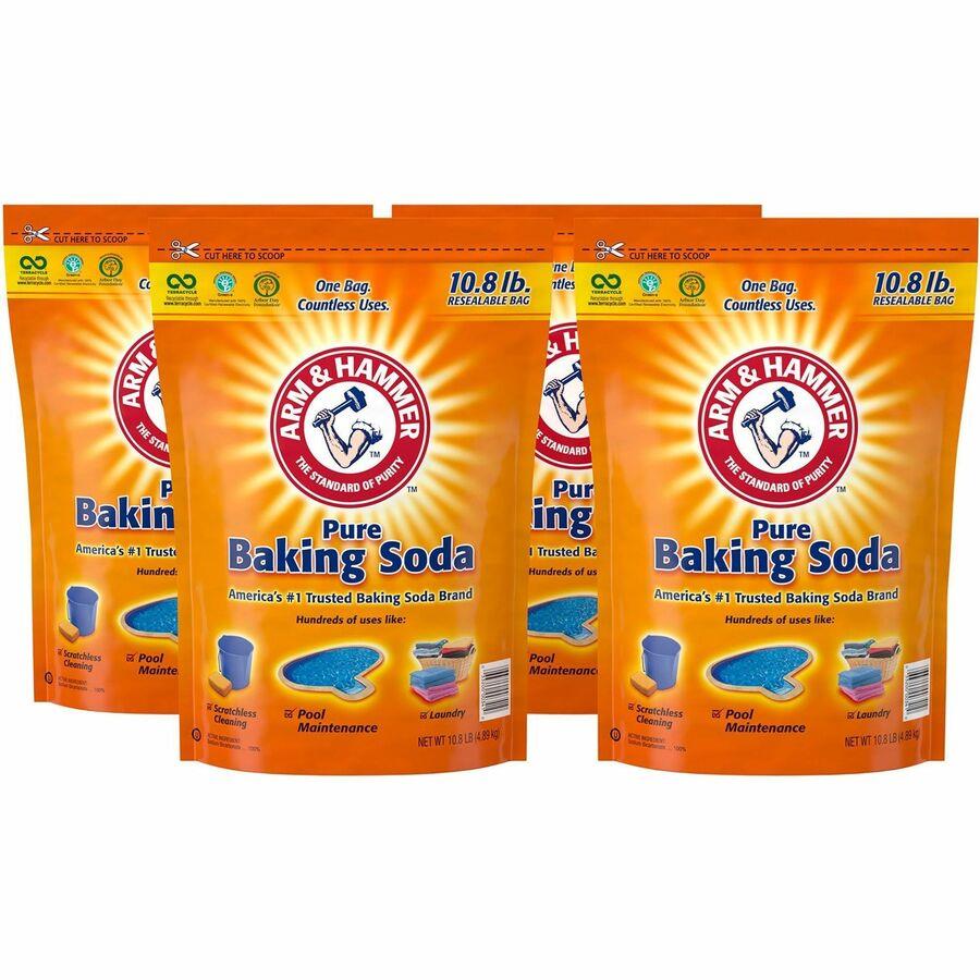 Arm & Hammer Pure Baking Soda, 12 lb., Reseable Bag