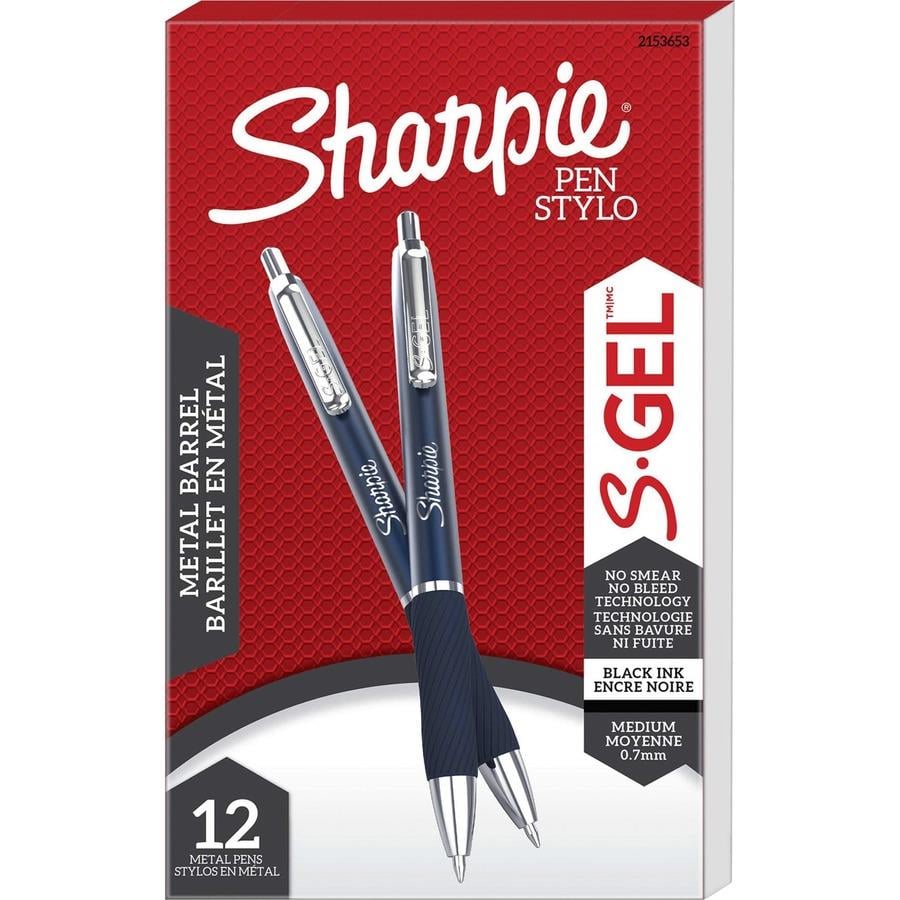 Sharpie S-Gel Pens - Medium Pen Point - 0.7 mm Pen Point SAN2153653, SAN  2153653 - Office Supply Hut