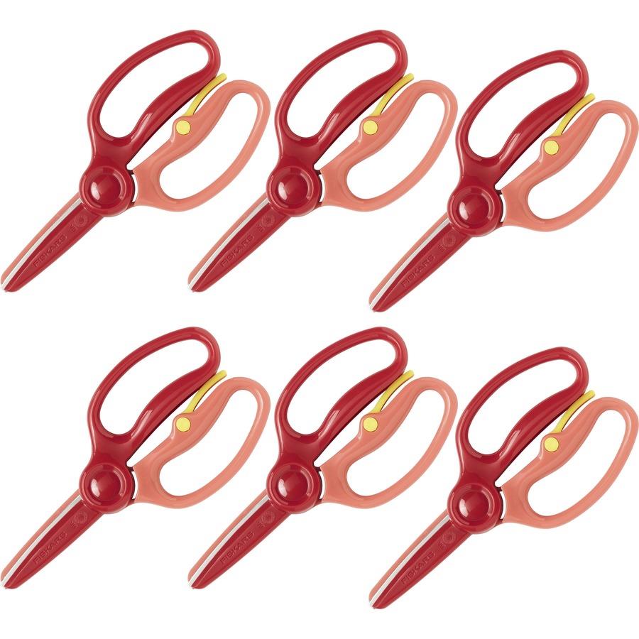 Fiskars Preschool Training Scissors - Left/Right - Metal - Blunted Tip -  Bright Assorted - 1