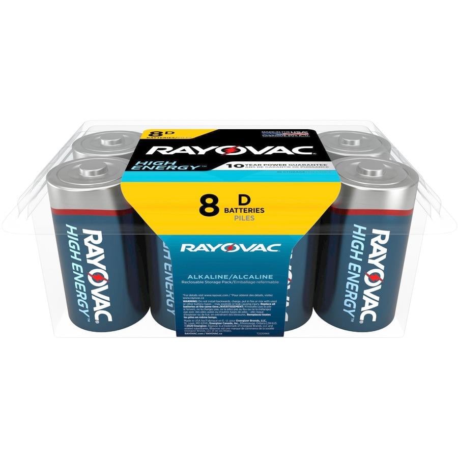 Rayovac High Energy Alkaline 9-Volt Batteries (12-Pack) in the 9-Volt  Batteries department at