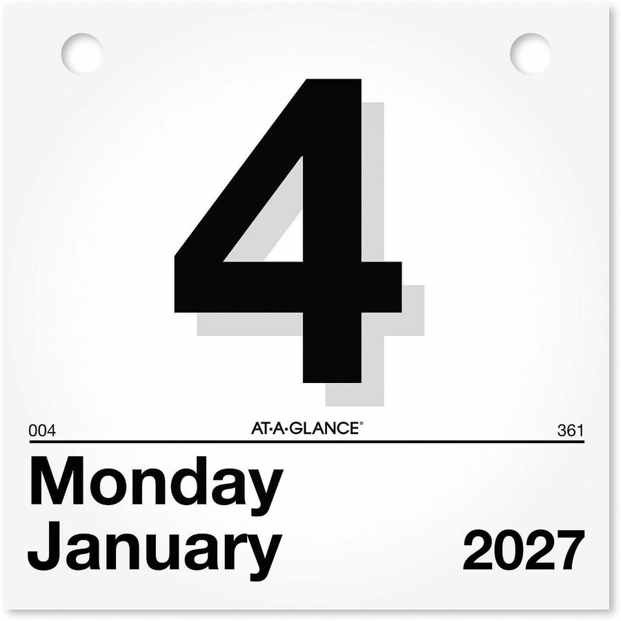 At-A-Glance at-a-glance-today-is-wall-calendar-refill-julian-dates-aagk150-aag-k150-office-supply-hut