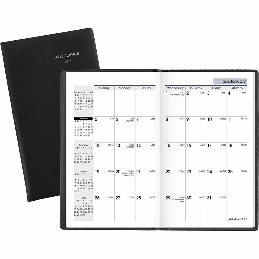 Day-timer July 2023 December 2023 Six Month Weekly Appointment Planner Refill, Size: Pocket, White