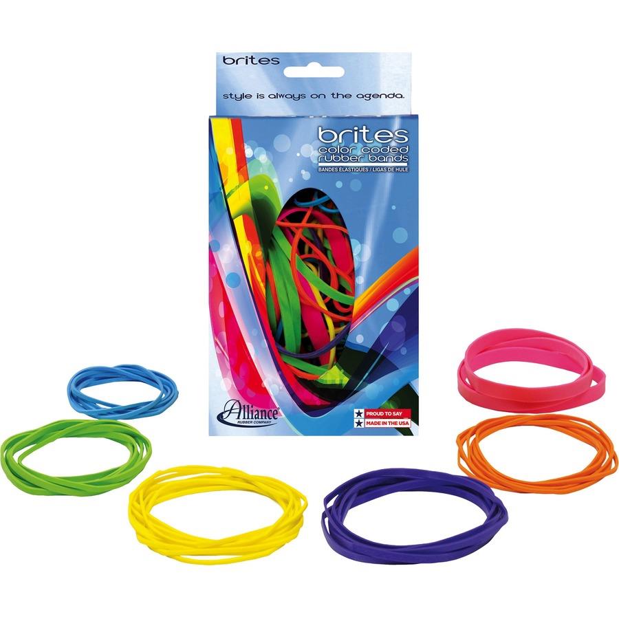 Assorted Rubber Bands, 3.5-oz. Packs