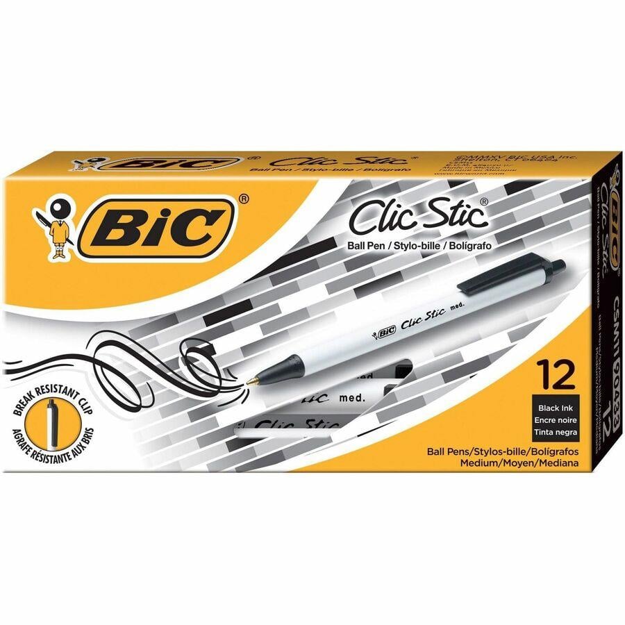 Stylo bille Micron pen - pointe moyenne - noir