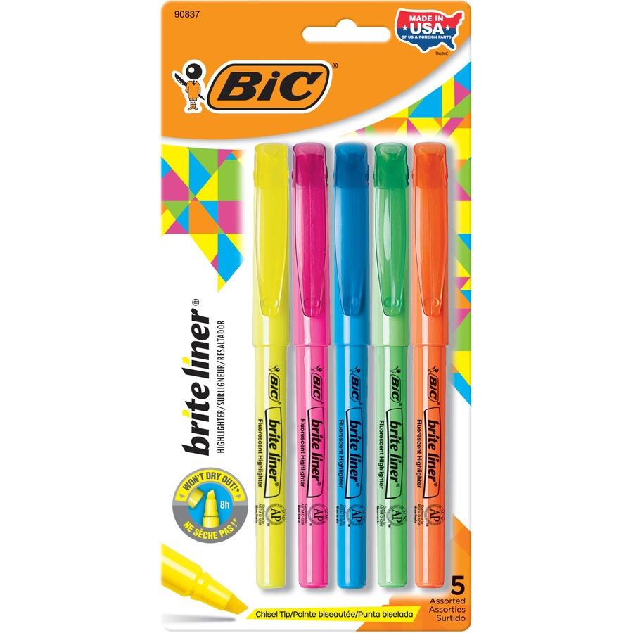 Sharpie Gel Highlighters Assorted Colors Pack Of 5 - Office Depot