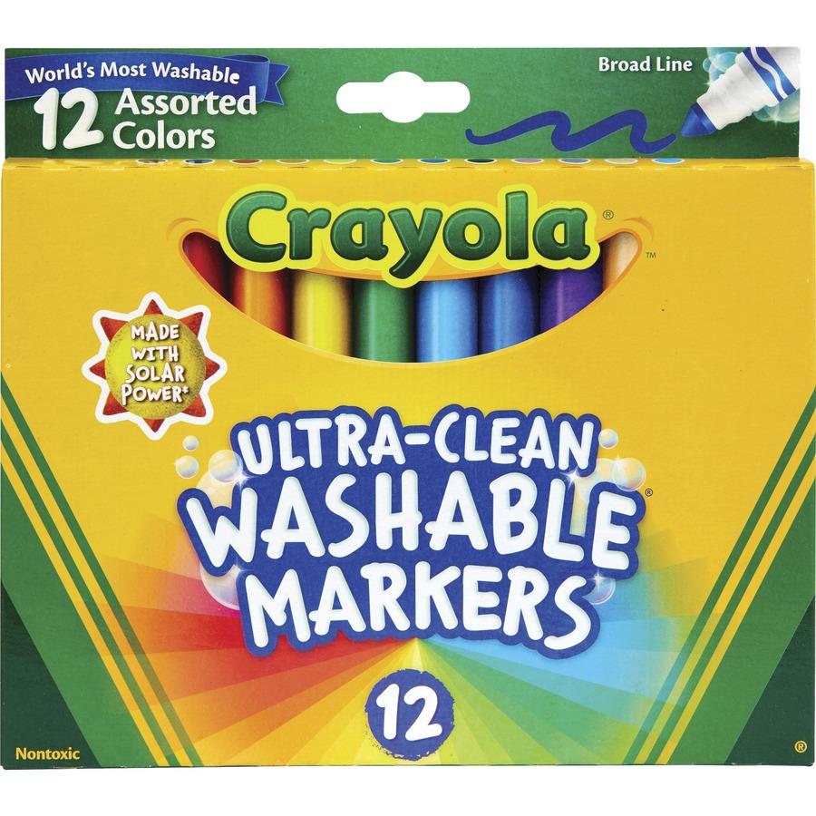 10 Count Crayola Classic Fine Tip Markers: What's Inside the Box
