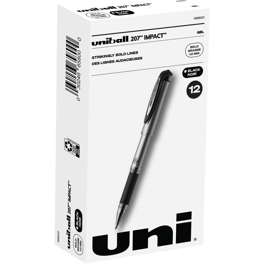 Sharpie Retractable Pens Fine Point 0.3 mm Black Barrel Black Ink