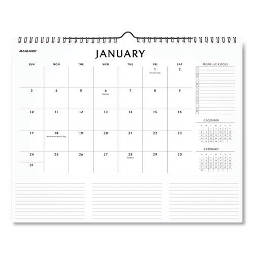 Elevation Wall Calendar, 15 x 12, 2022 Round Eye Supply