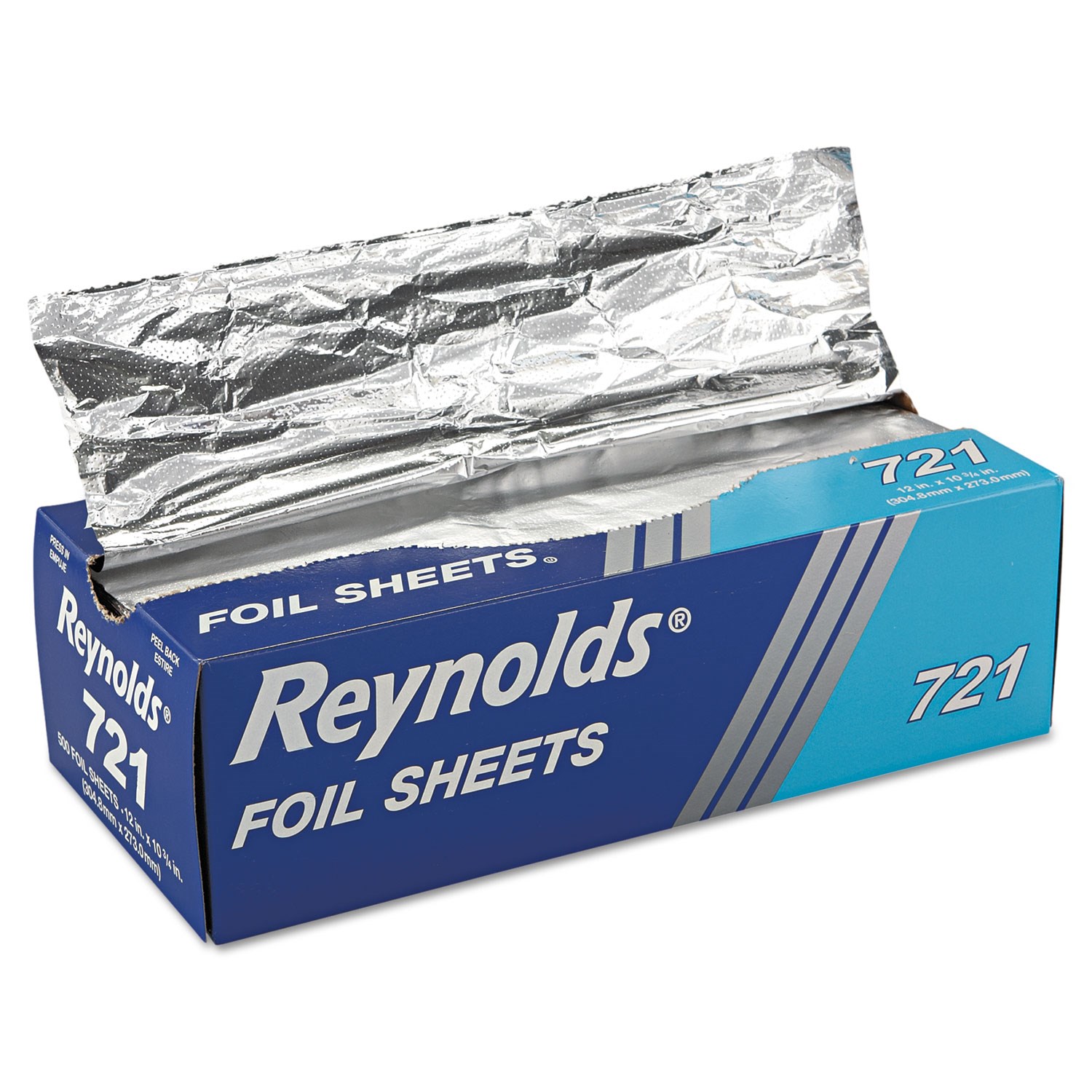 500 Sheets 12 x 10.75 Inches NEW-Reynolds Foodservice Aluminum Foil Sheets 
