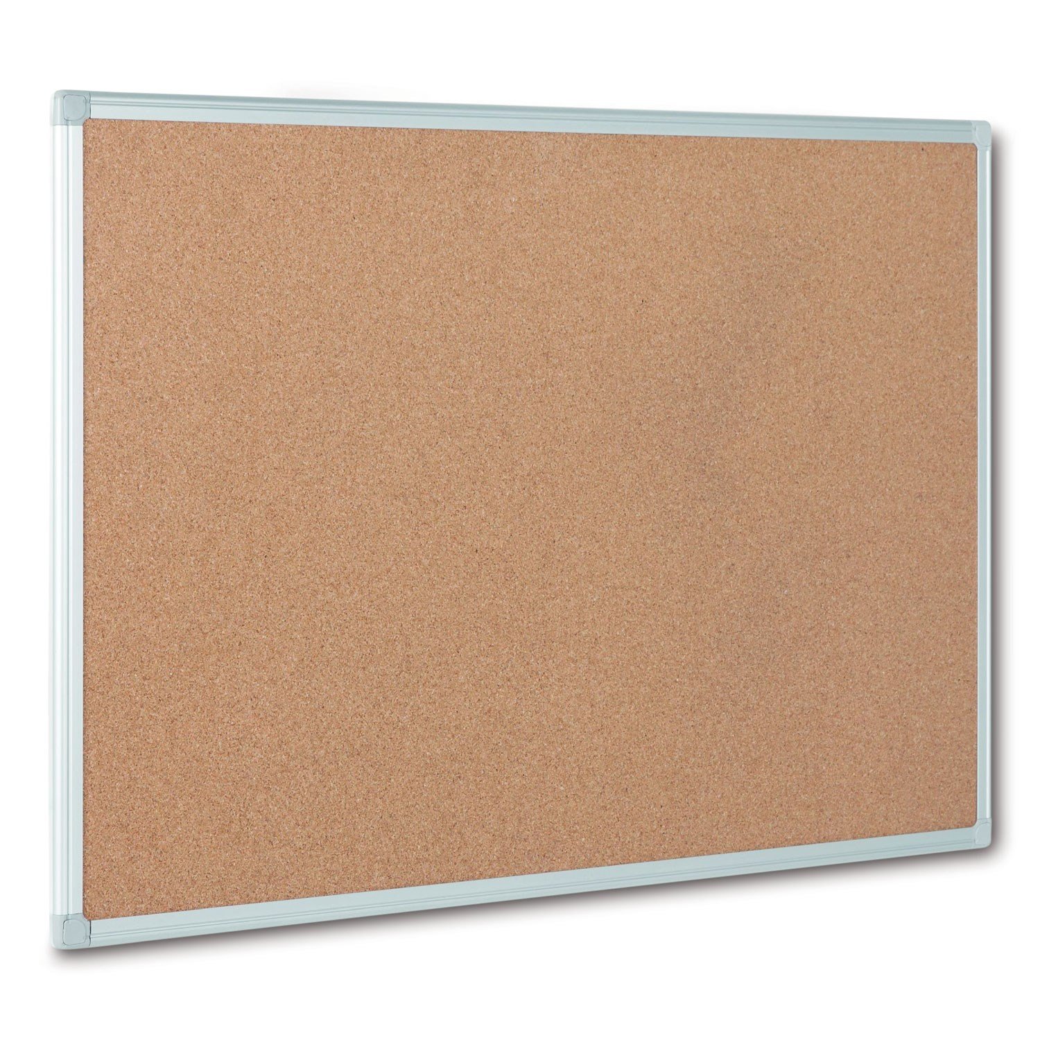 Earth Cork Board, 36 x 48, Aluminum Frame - Round Eye Supply