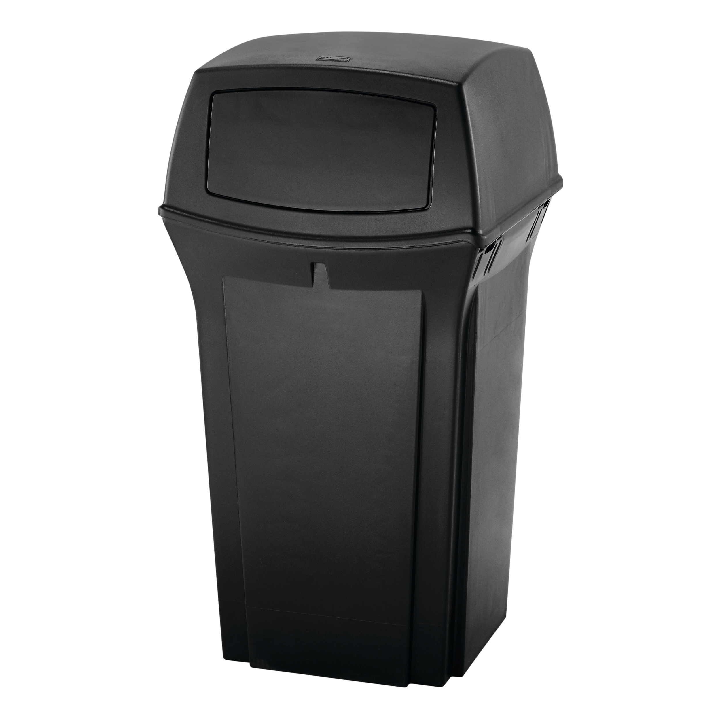 Rubbermaid Commercial Products Ranger 35 Gal Trash Can with 2 Doors ...