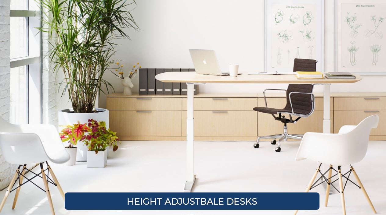 Los Angeles Office Furniture Benefits of Raising Your Desk 3S Corp