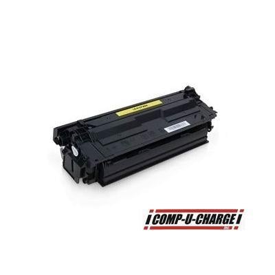 hjem is tørre COMP-U-CHARGE brand HP 508A CF362A LaserJet Enterprise M552 M553 M577  Compatible Yellow Toner Cartridge. Yields up to 5000 Pages. - Comp-U-Charge  Inc