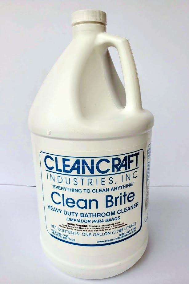 Clean Brite - Heavy Duty Bathroom Cleaner (4x1gal./Case