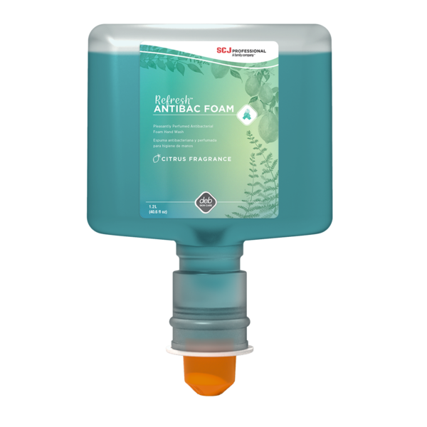 SC Johnson Refresh AntiBac FOAM Foam Hand Soap - Citrus Fragrance (6x1000ml./case) HS-ANT1LT