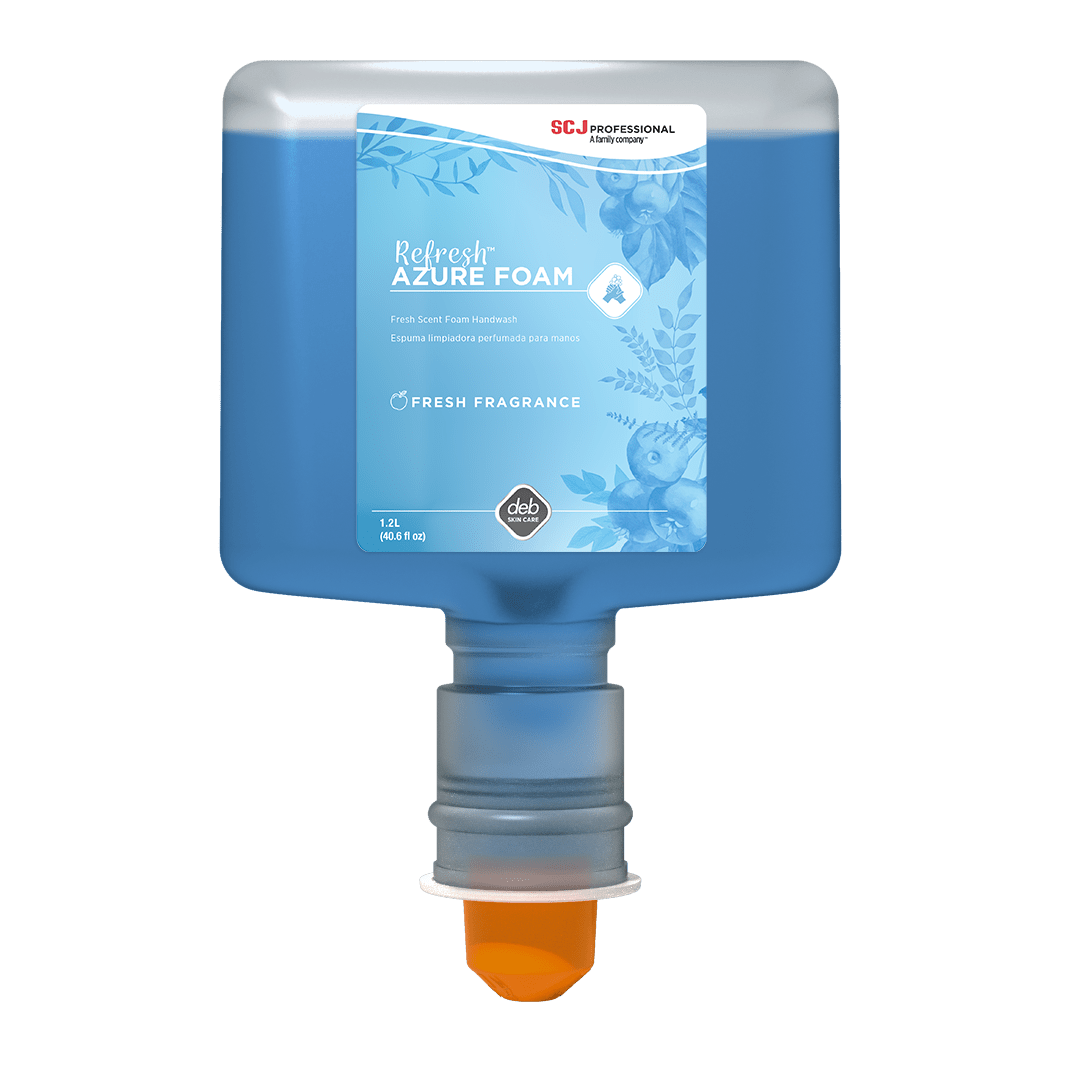 Refresh Azure FOAM Hand Soap - Fresh Fragrance (3x1200ml./Case