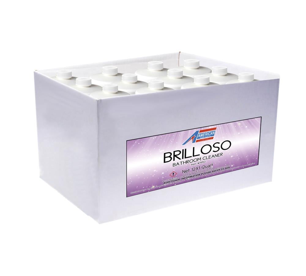 BRILLOSO BATHROOM CLEANER - American Sanitary Supply Co. Inc