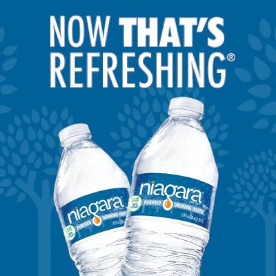 niagara water bottles, 16.9 oz bottle, 24 pack. purified drinking water 