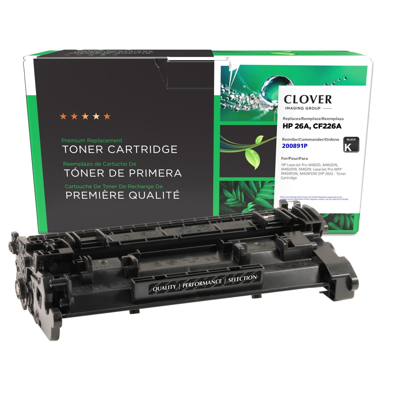 Perder Impresión freír CIG Remanufactured Toner Cartridge for HP CF226A (HP 26A) - ASE Direct